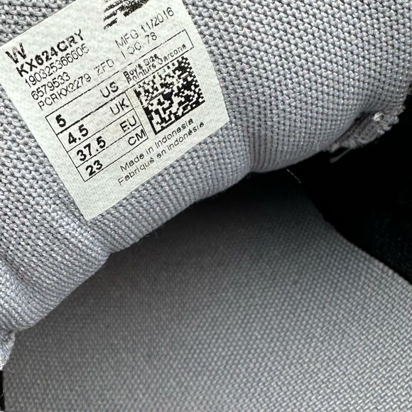 Mens Size 5 M New Balance Gray Suede 624v2 KX624GRY Trainers Sneakers Shoes - Picture 6 of 7